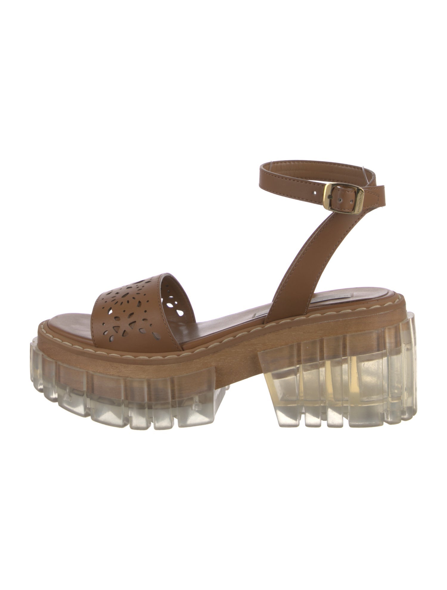 Stella McCartney Leather Slingback Sandals