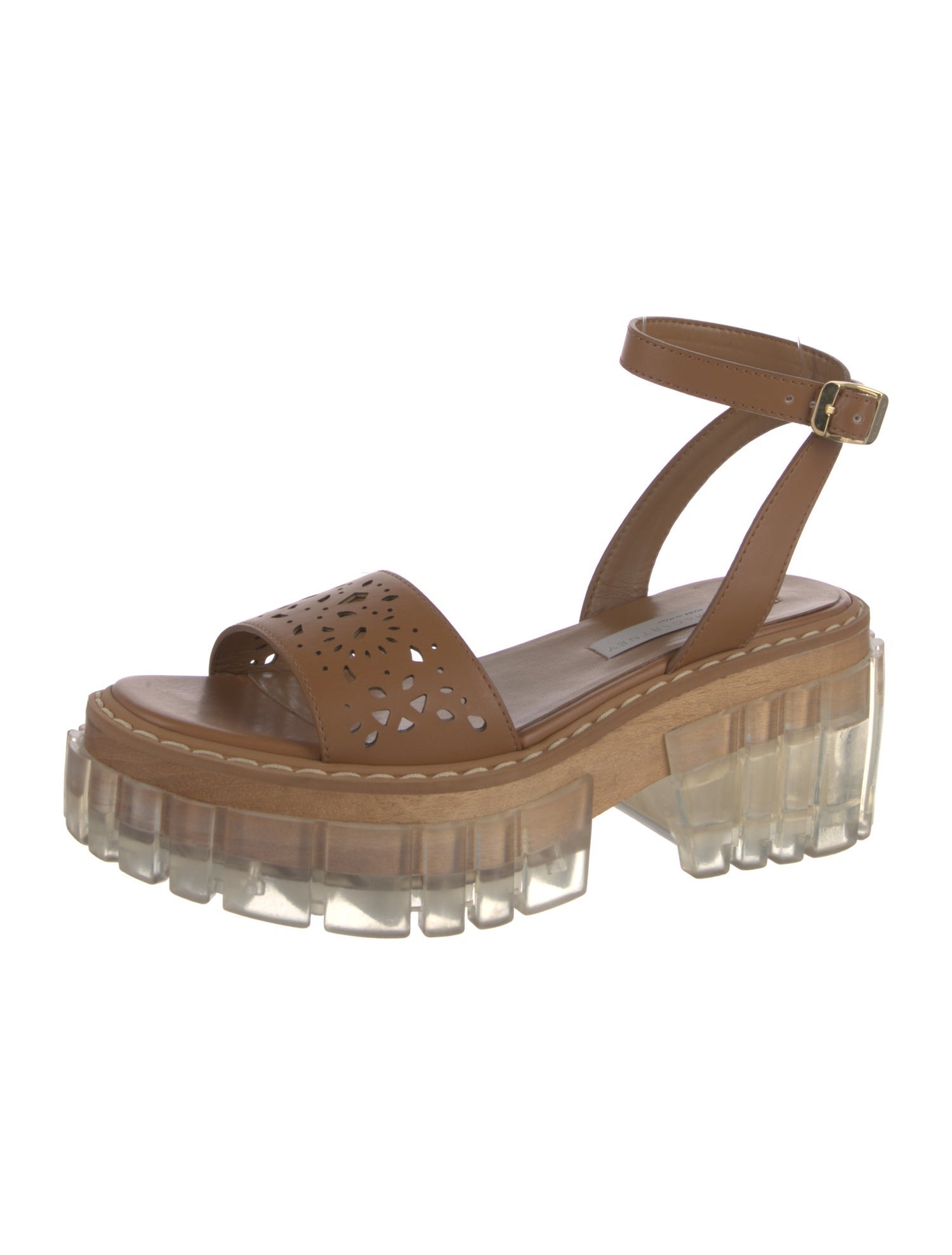 Stella McCartney Leather Slingback Sandals