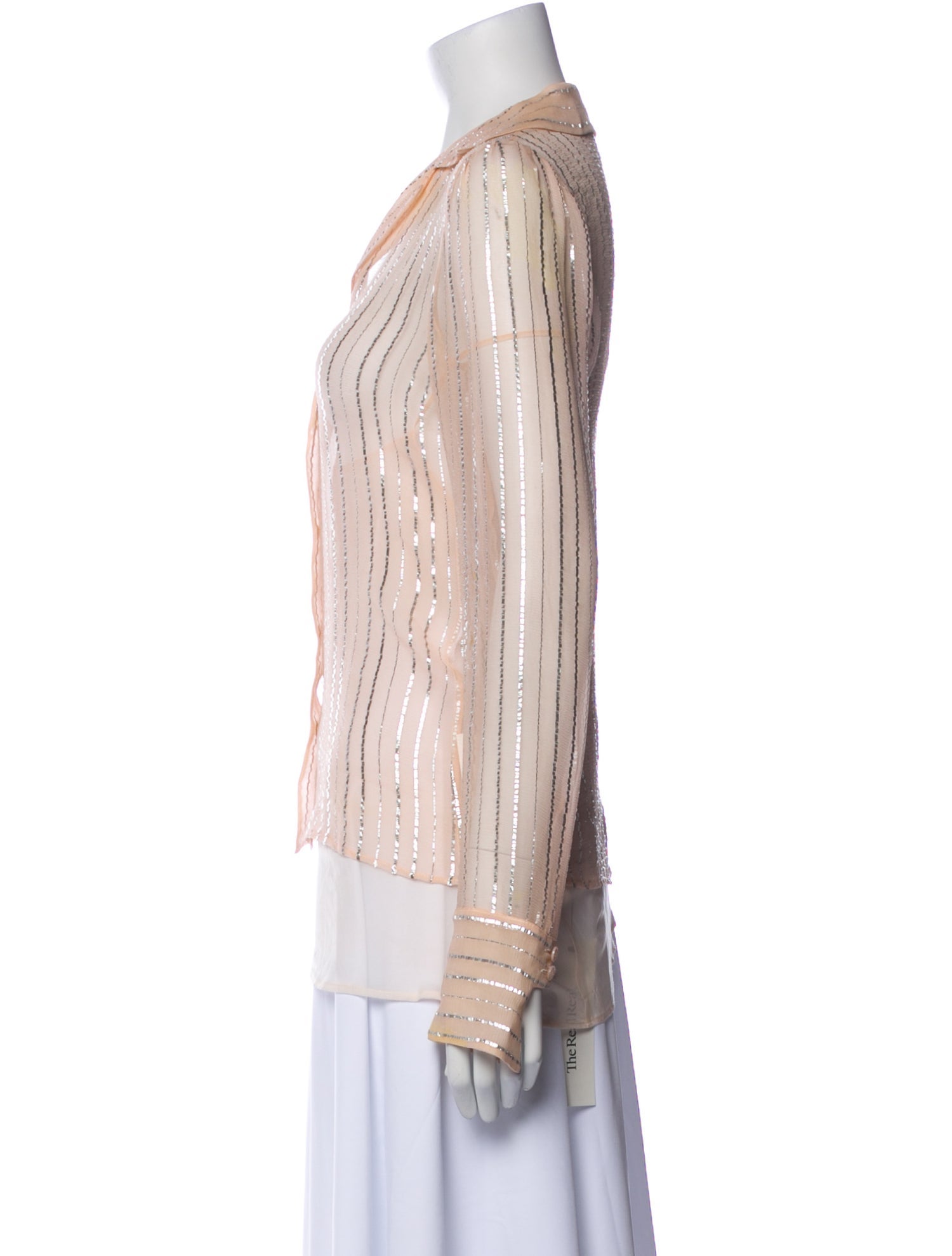 Stella McCartney Silk Striped Blouse