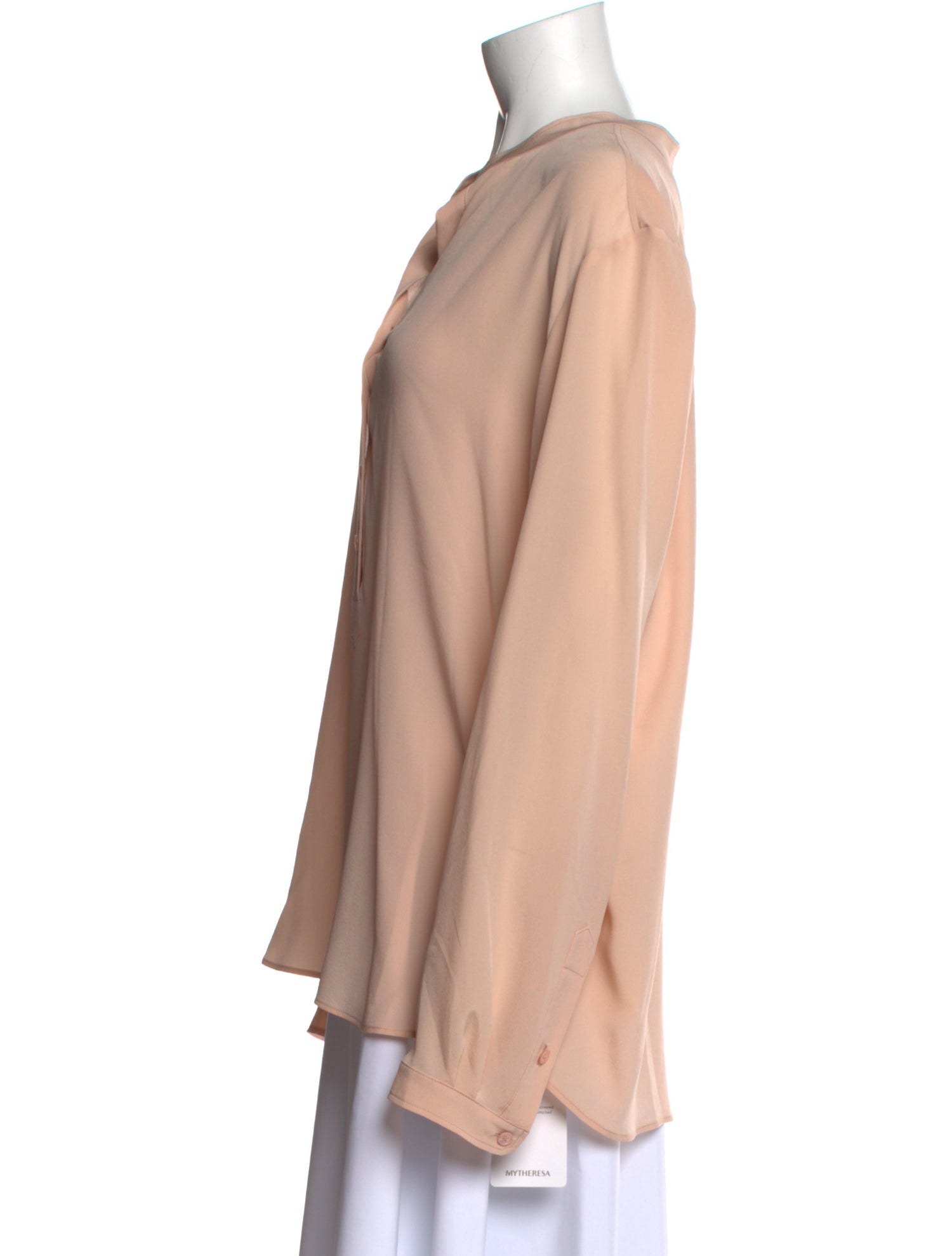 Stella McCartney Silk V-Neck Polo w/ Tags