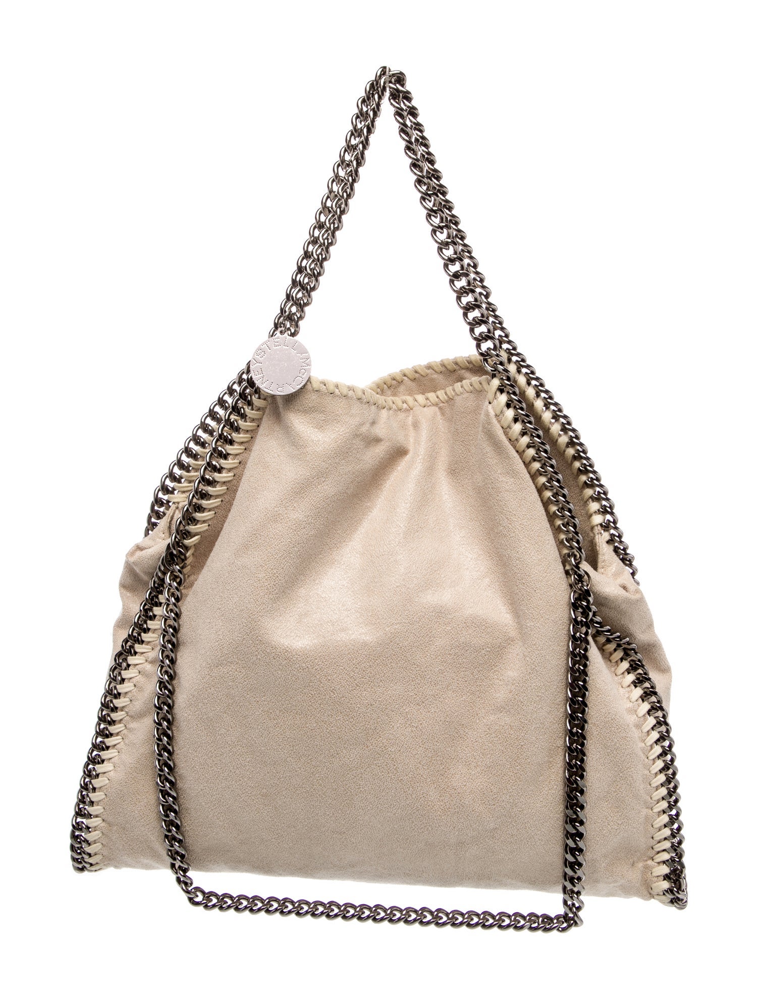 Stella McCartney Vegetarian Suede Top Handle Bag