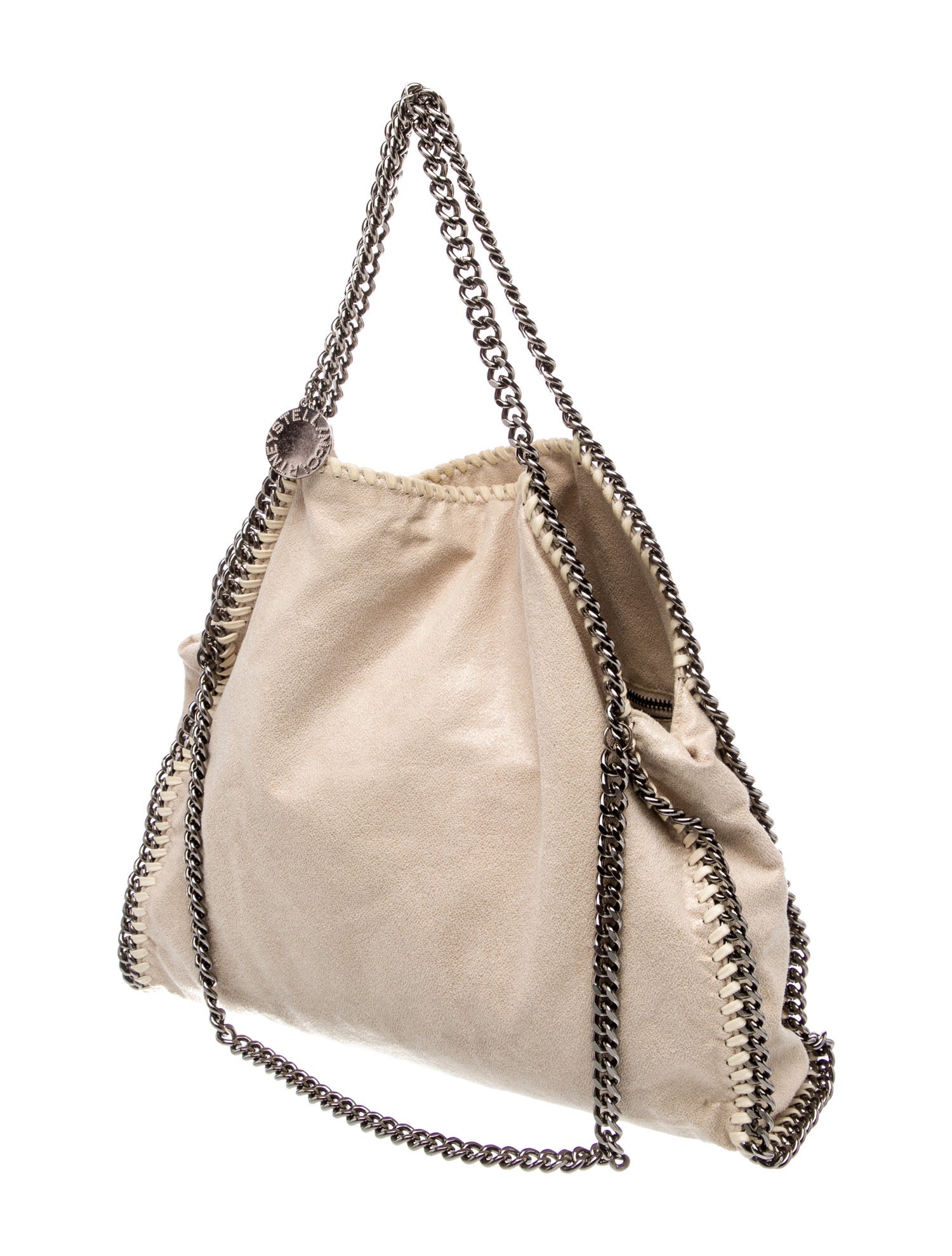 Stella McCartney Vegetarian Suede Top Handle Bag