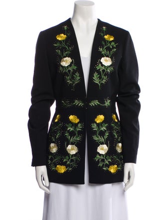 Stella McCartney Floral Print Blazer