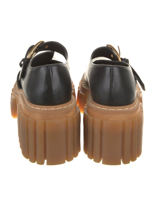 Stella McCartney Leather Lasercut Accents Pumps