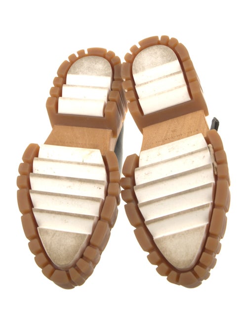 Stella McCartney Leather Lasercut Accents Pumps