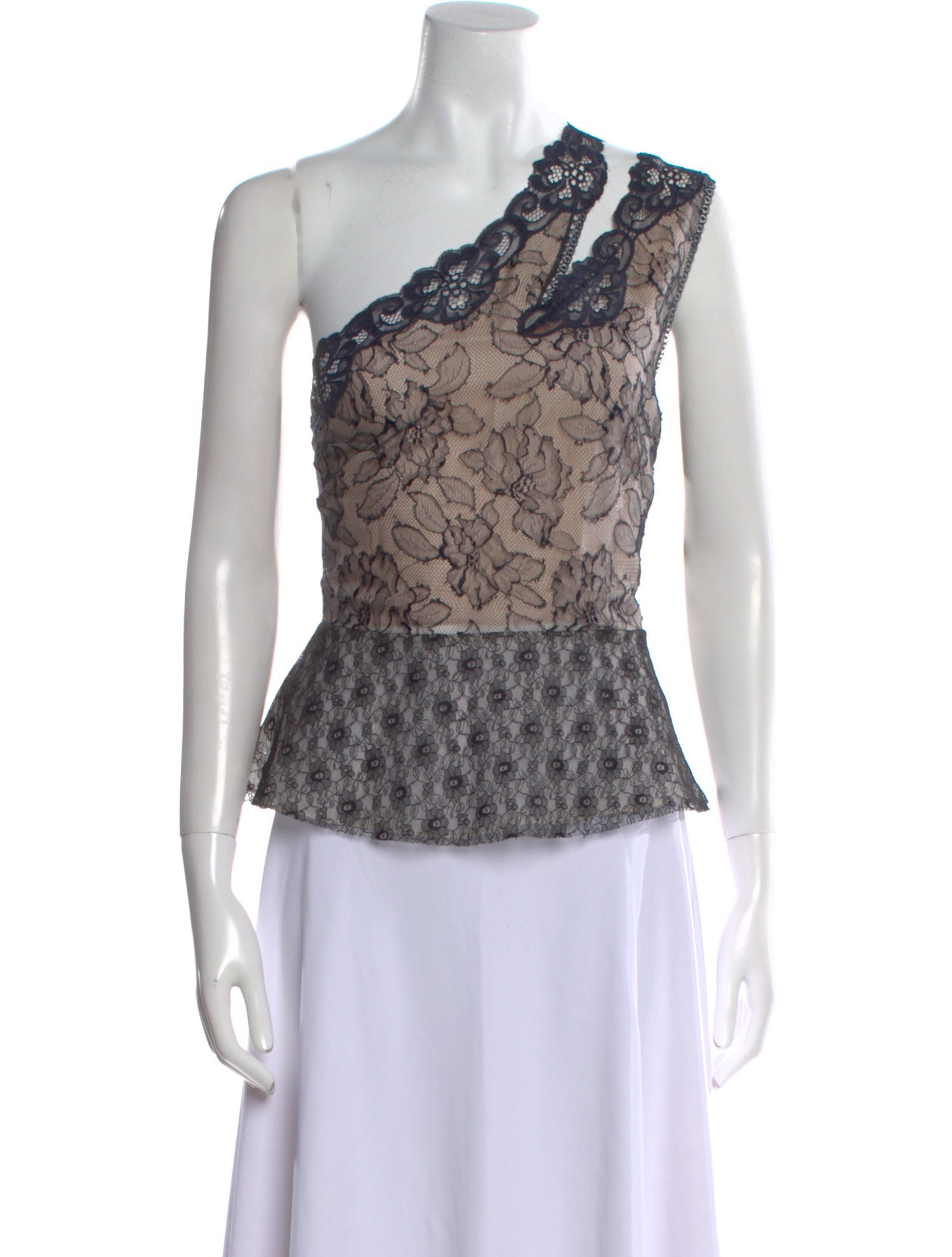 Stella McCartney Lace Floral Print Top