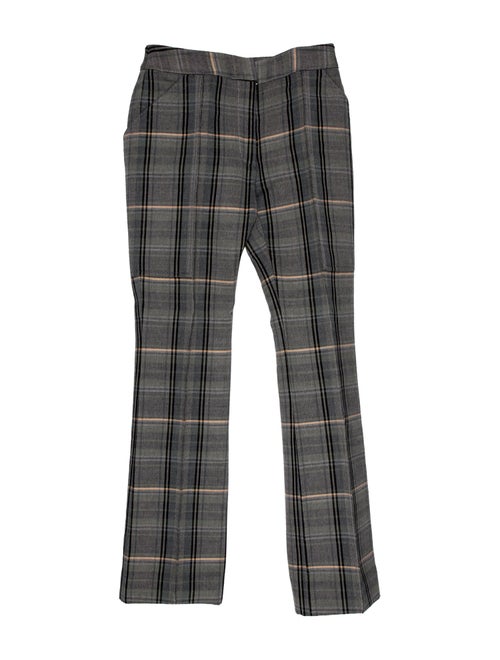 Stella McCartney Wool Straight Leg Pants