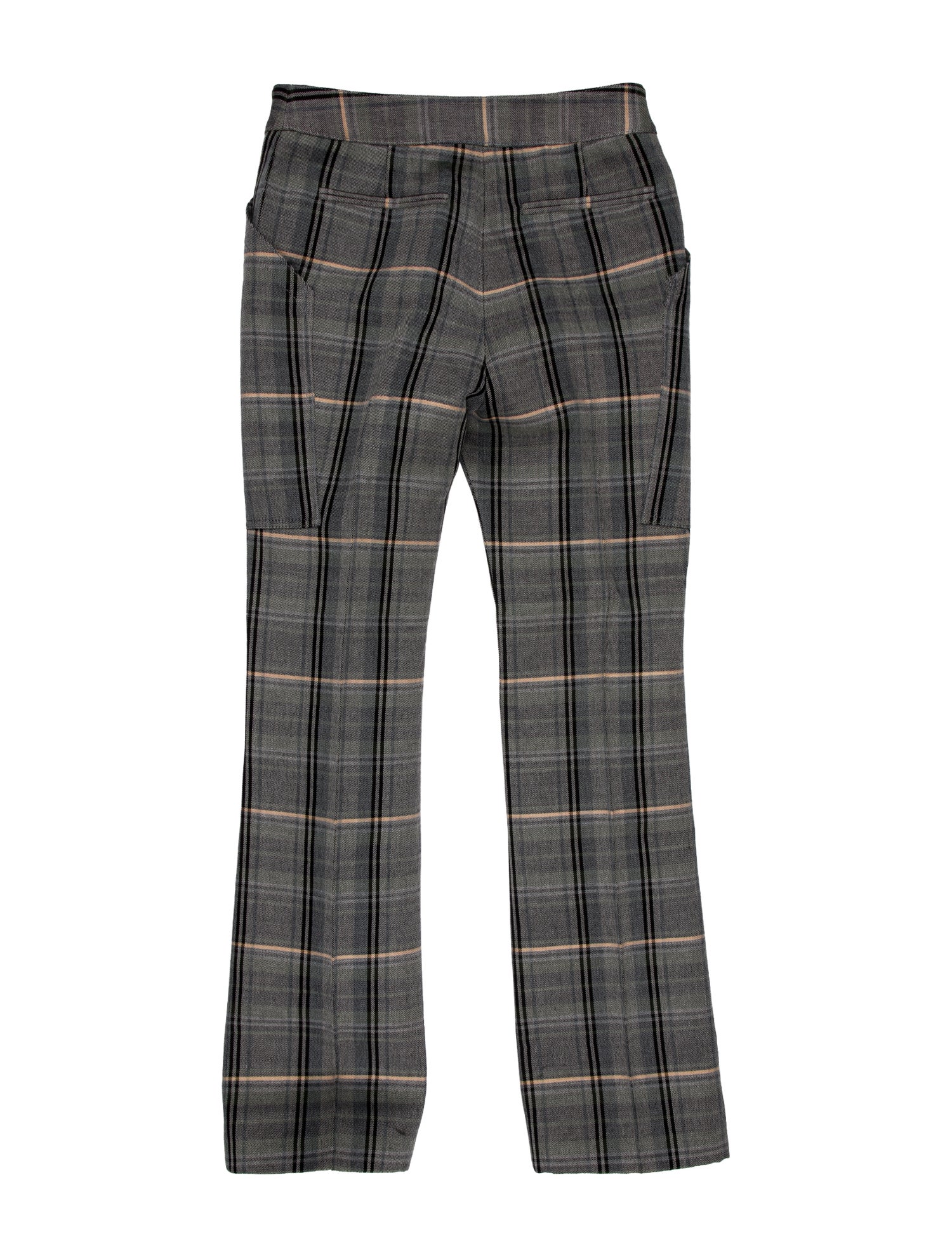 Stella McCartney Wool Straight Leg Pants