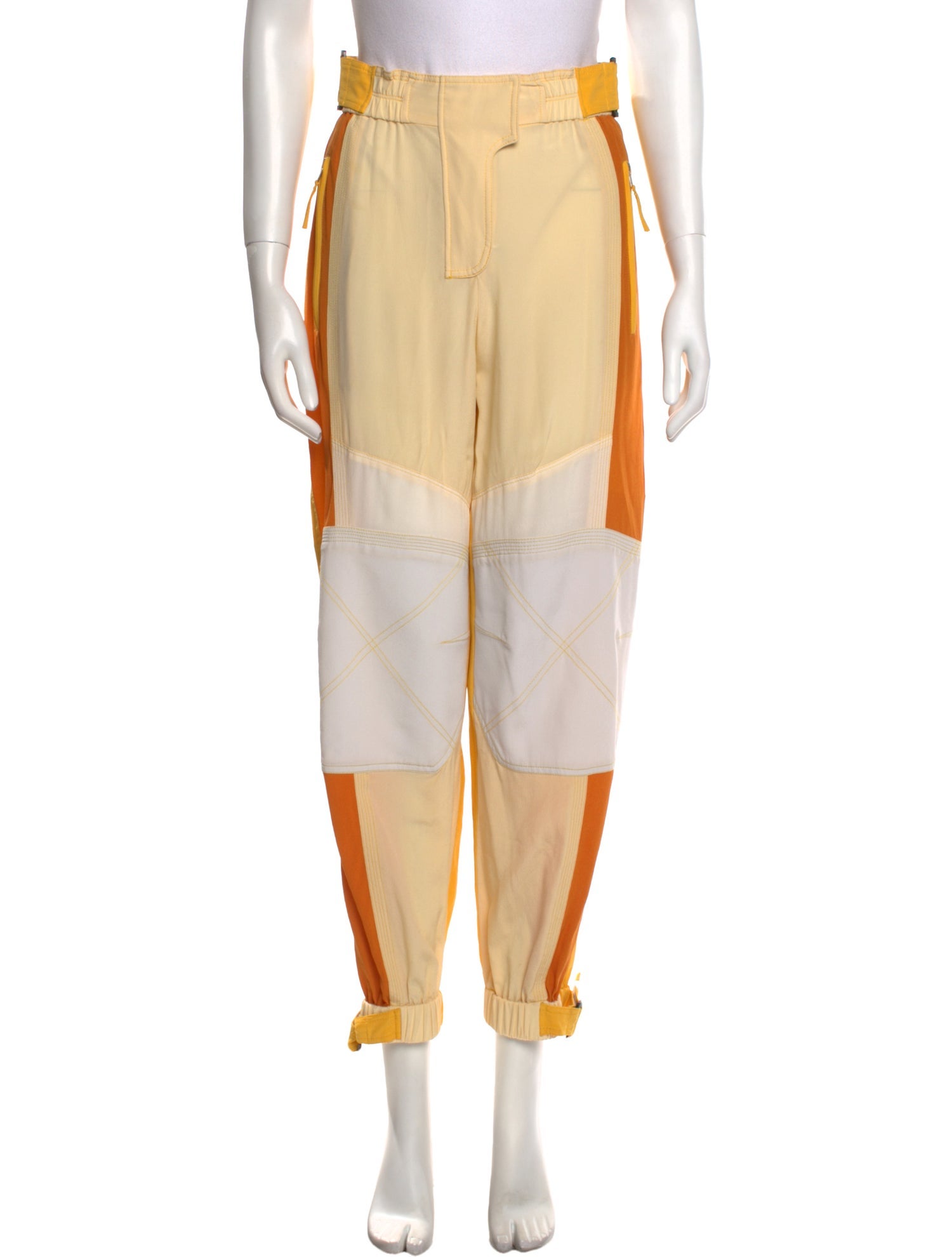 Stella McCartney Silk Skinny Leg Pants