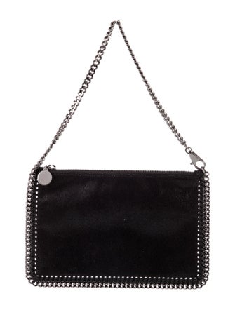 Stella McCartney Vegetarian Suede Shoulder Bag