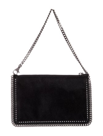 Stella McCartney Vegetarian Suede Shoulder Bag