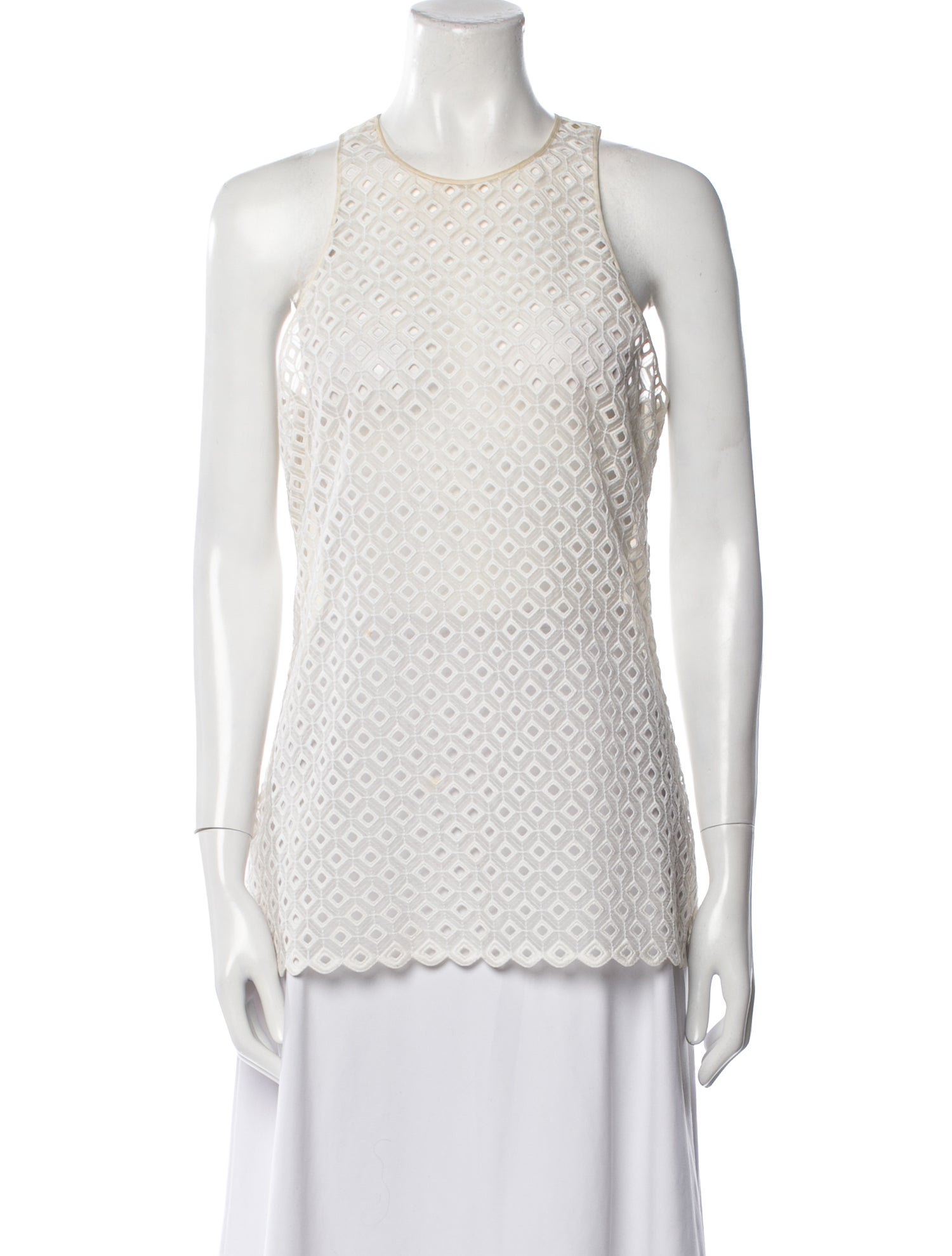 Stella McCartney Crew Neck Sleeveless Tunic