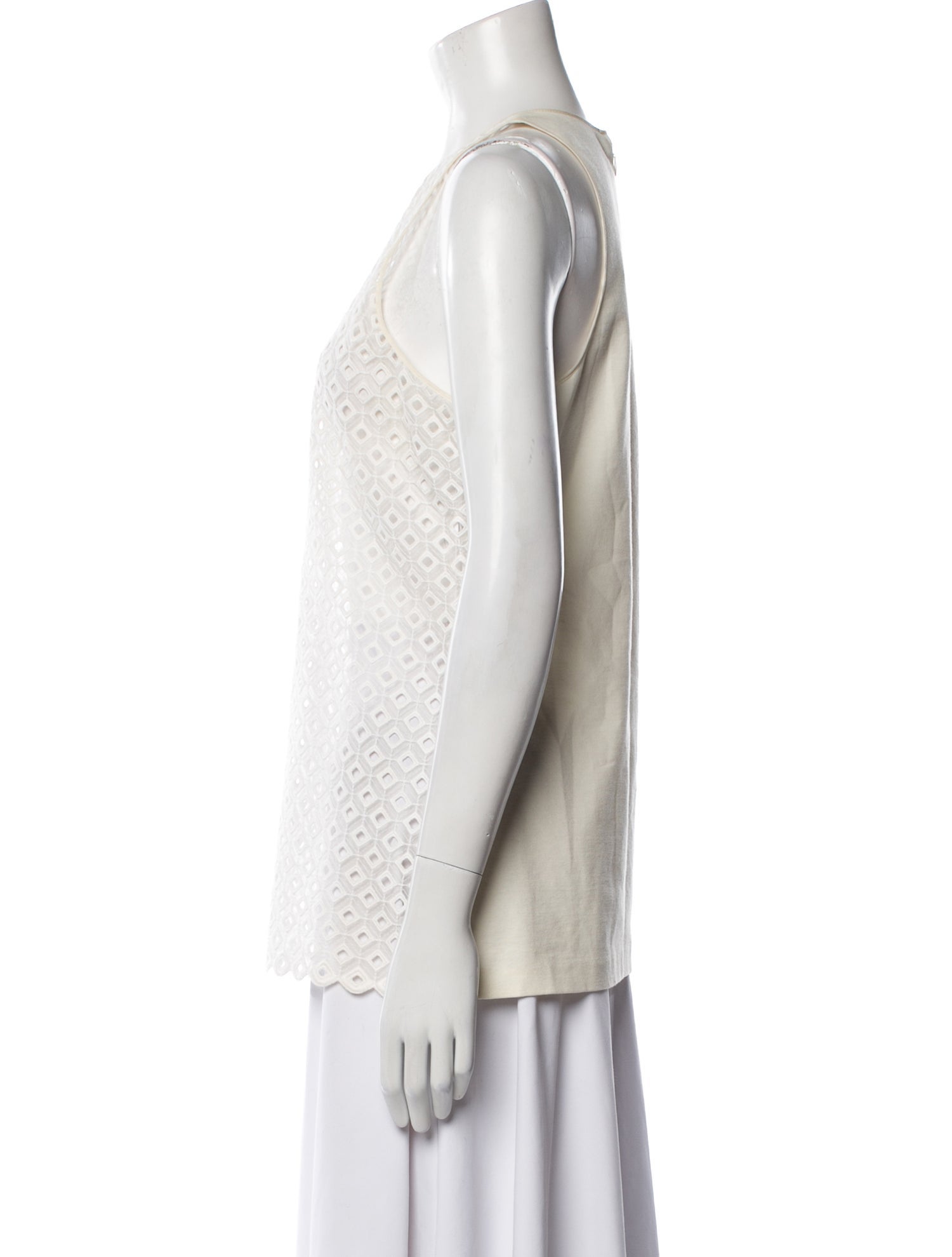 Stella McCartney Crew Neck Sleeveless Tunic