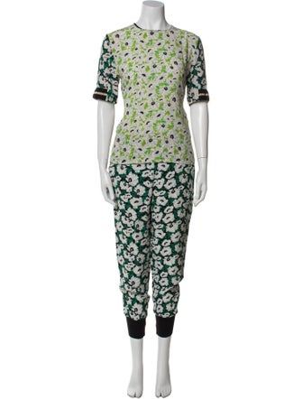 Stella McCartney Floral Print Pant Set