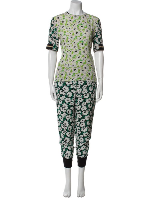 Stella McCartney Floral Print Pant Set