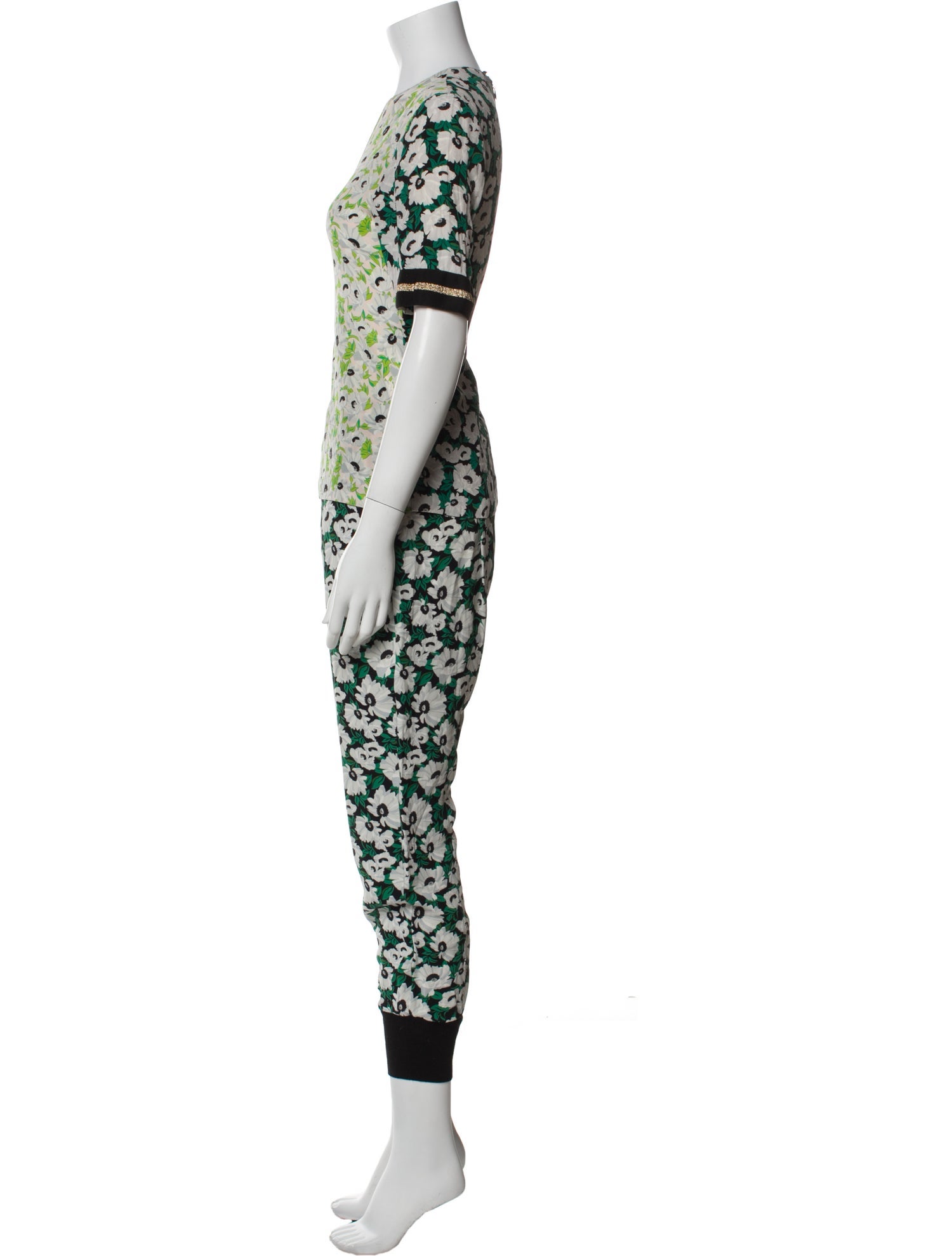 Stella McCartney Floral Print Pant Set