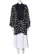 Stella McCartney Polka Dot Print Mock Neck Tunic