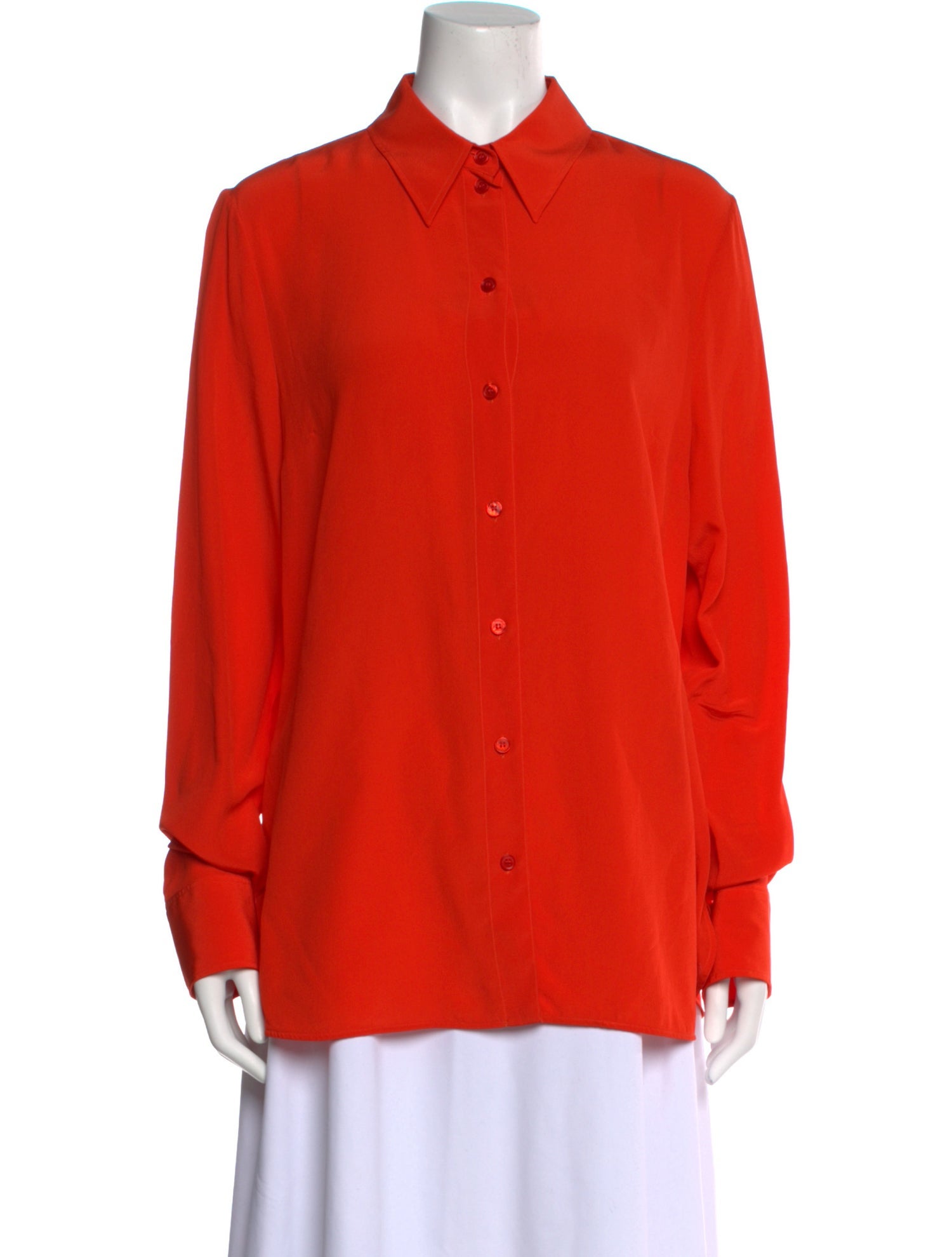 Stella McCartney Long Sleeve Button-Up Top