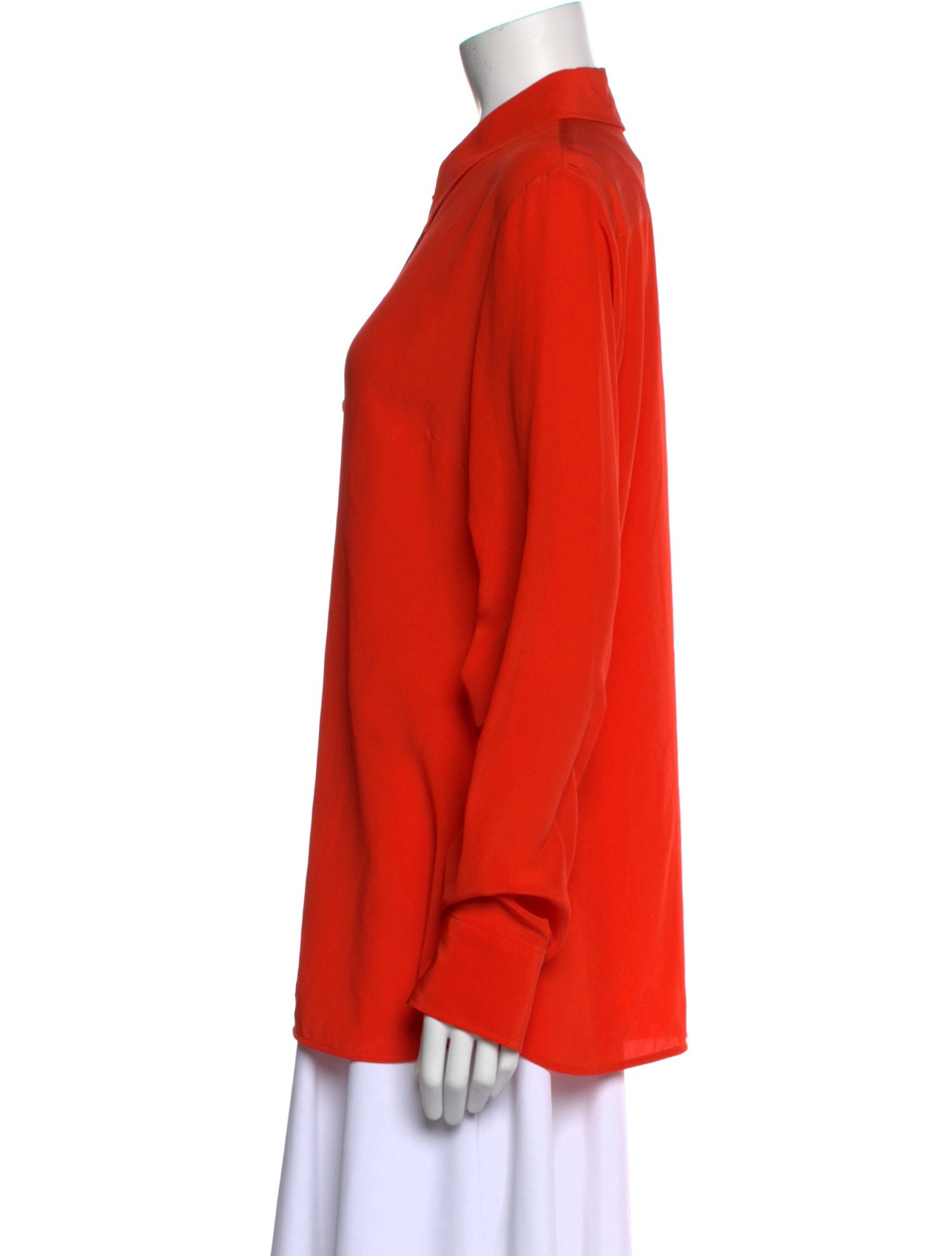 Stella McCartney Long Sleeve Button-Up Top