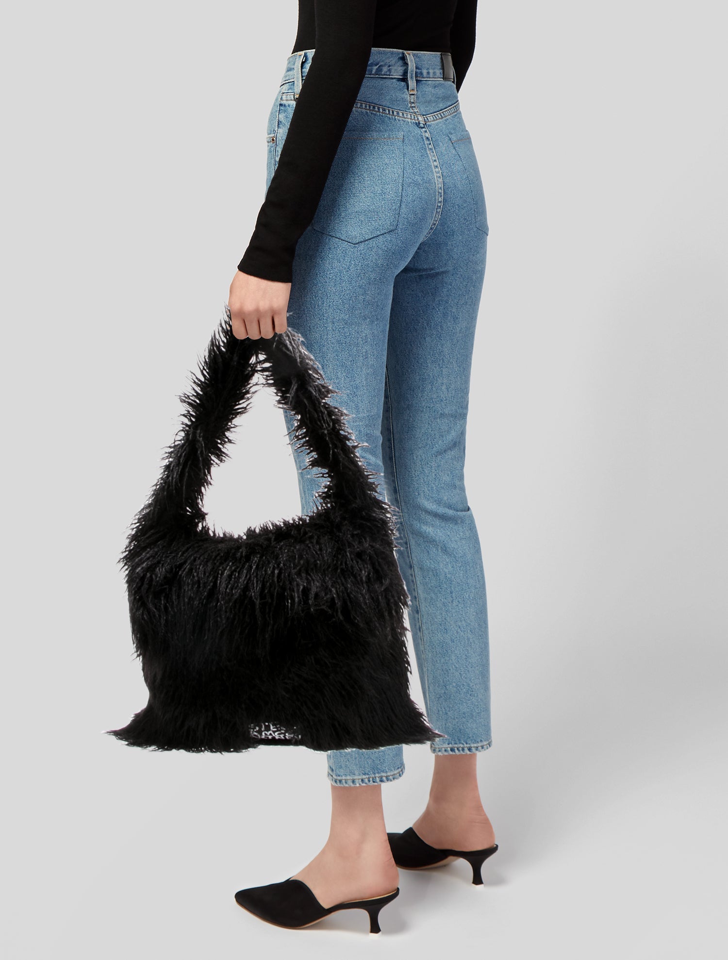 Stella McCartney Faux Fur Shoulder Bag