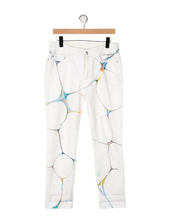 Stella McCartney Mid-Rise Straight Leg Jeans