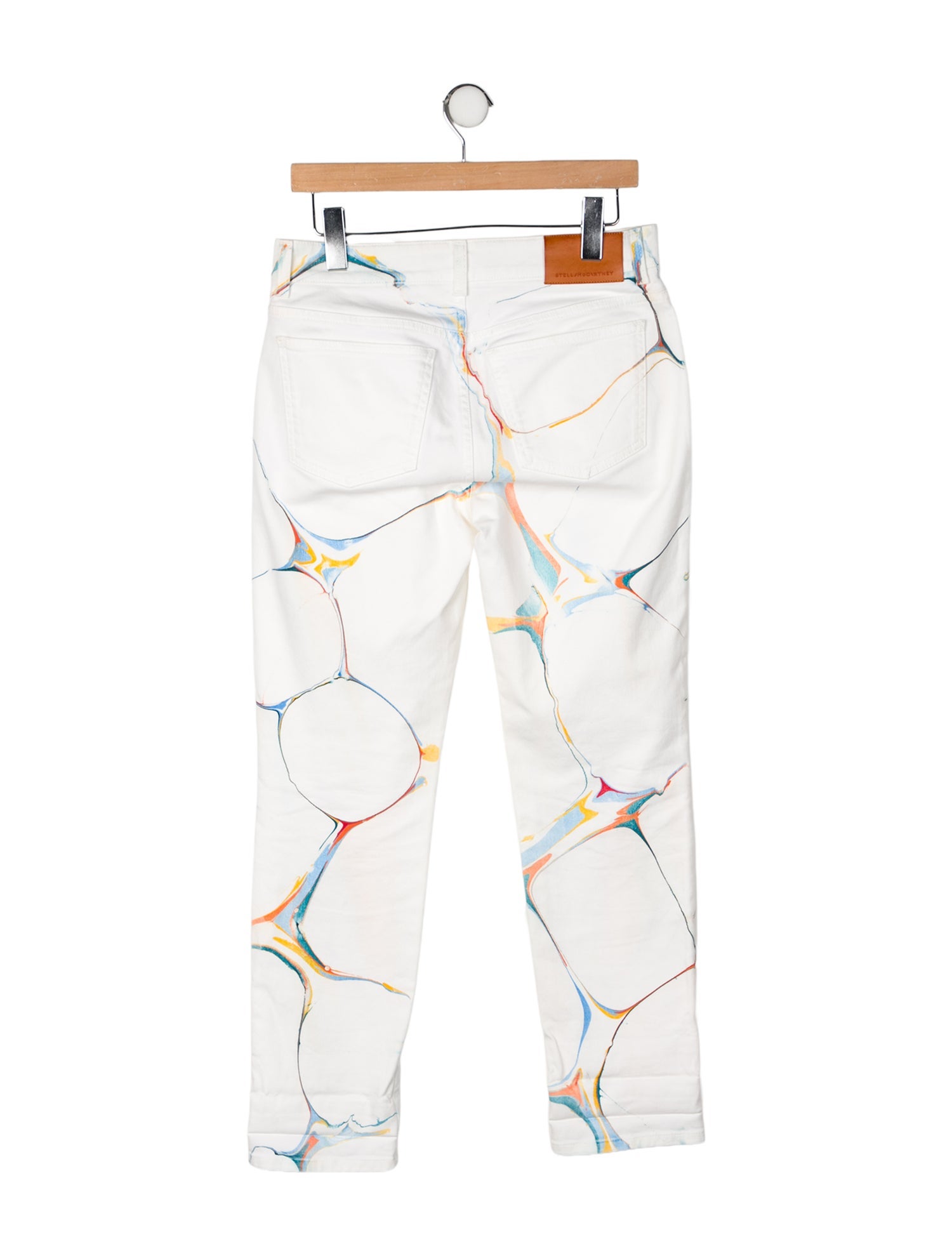 Stella McCartney Mid-Rise Straight Leg Jeans