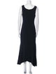 Stella McCartney Scoop Neck Long Dress