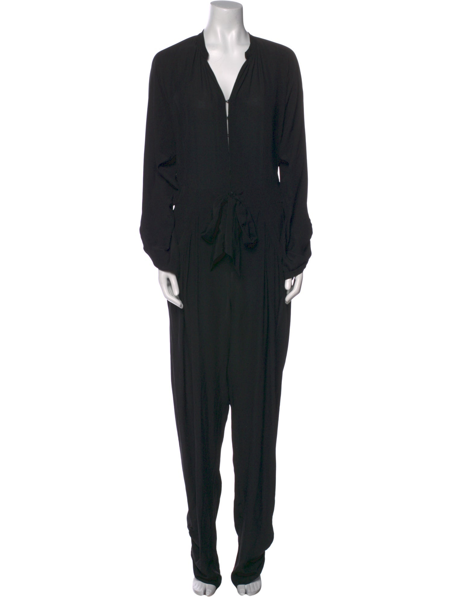 Stella McCartney Silk V-Neck Jumpsuit