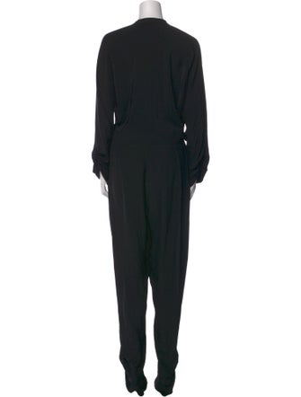 Stella McCartney Silk V-Neck Jumpsuit