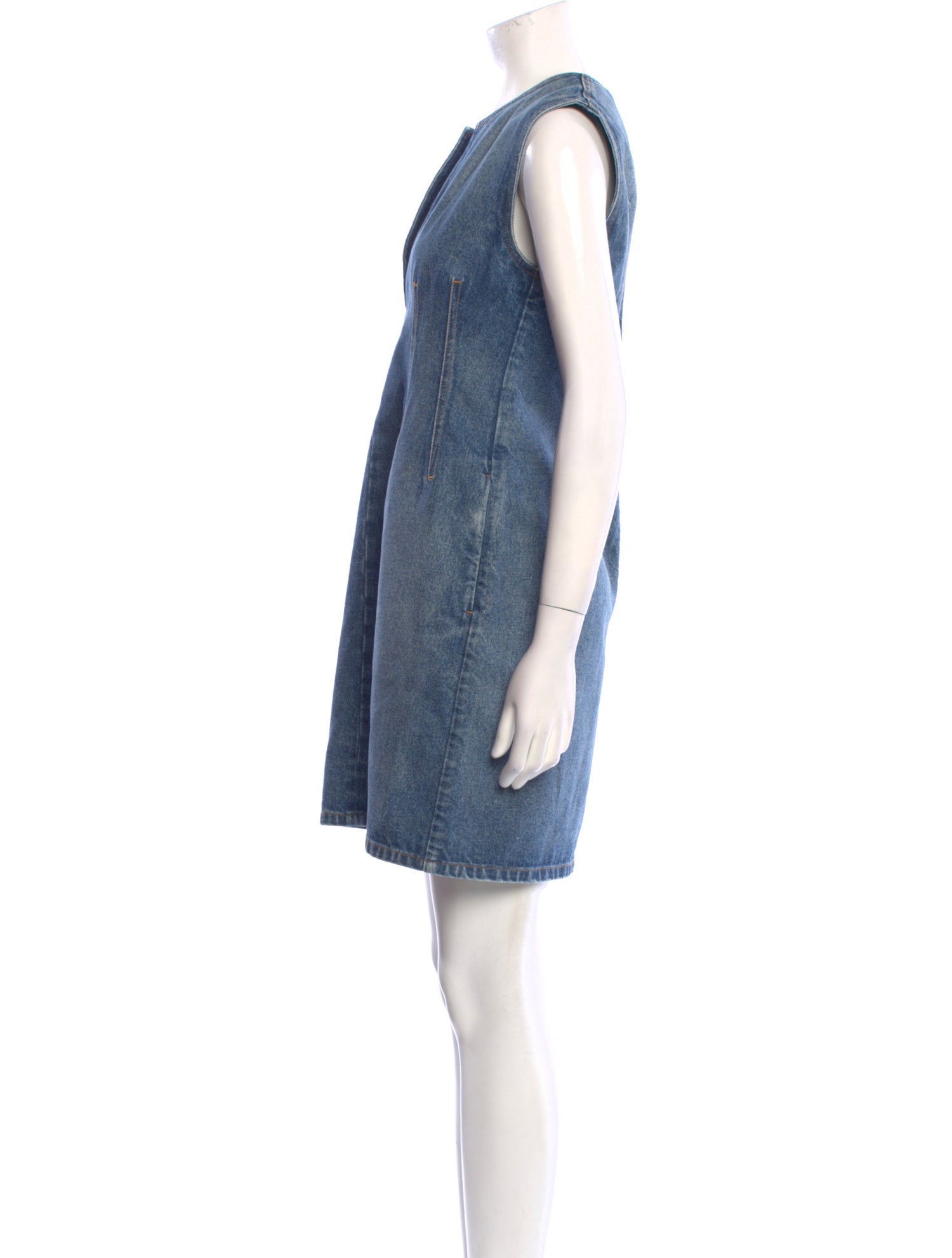 Stella McCartney V-Neck Mini Dress