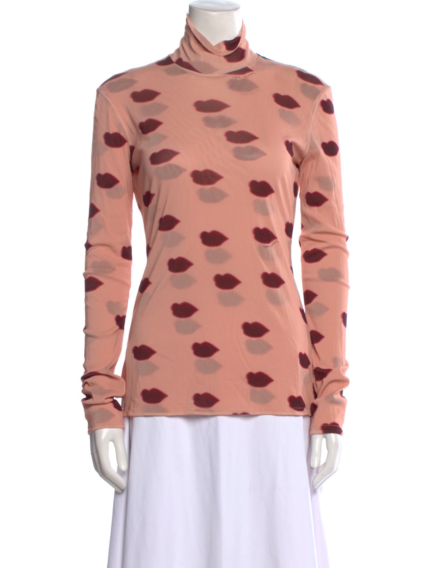 Stella McCartney Printed Turtleneck Sweatshirt