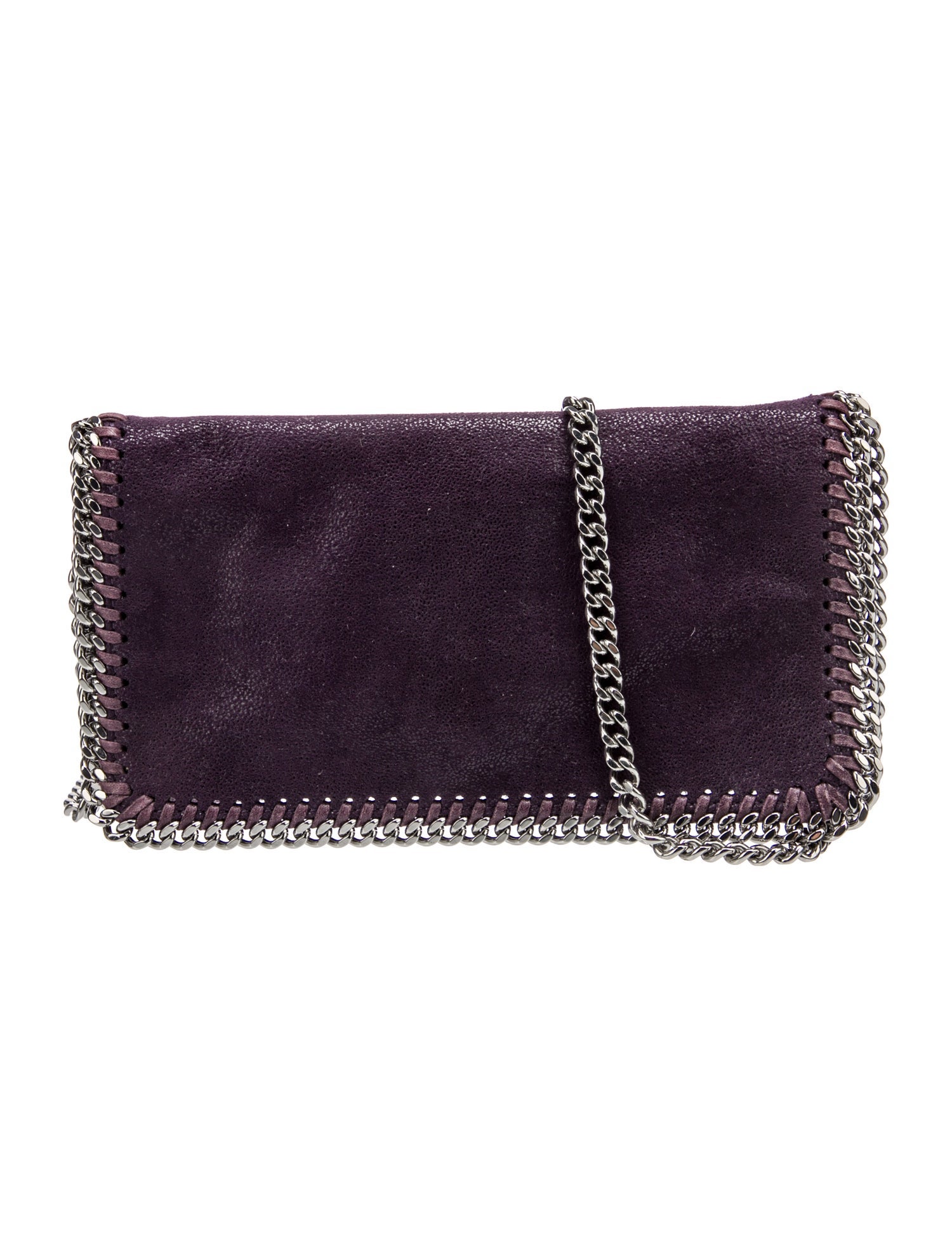 Stella McCartney Vegetarian Suede Shoulder Bag