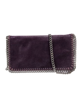 Stella McCartney Vegetarian Suede Shoulder Bag