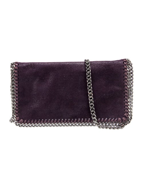 Stella McCartney Vegetarian Suede Shoulder Bag