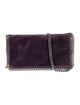 Stella McCartney Vegetarian Suede Shoulder Bag