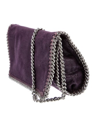 Stella McCartney Vegetarian Suede Shoulder Bag