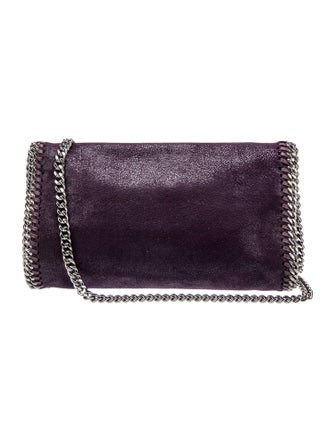Stella McCartney Vegetarian Suede Shoulder Bag