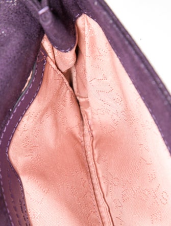 Stella McCartney Vegetarian Suede Shoulder Bag