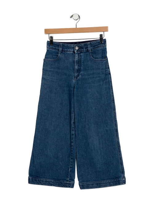 Stella McCartney Mid-Rise Wide Leg Jeans
