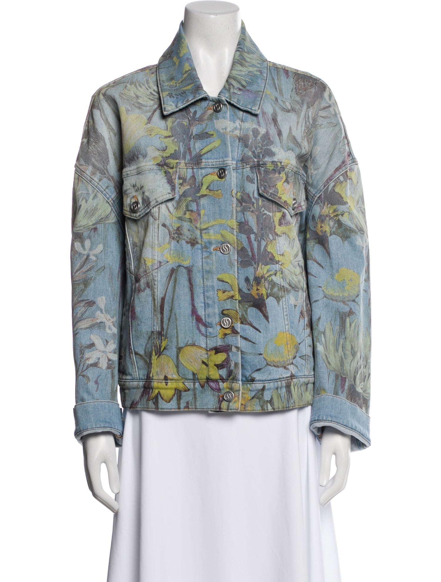Stella McCartney Printed Denim Jacket w/ Tags