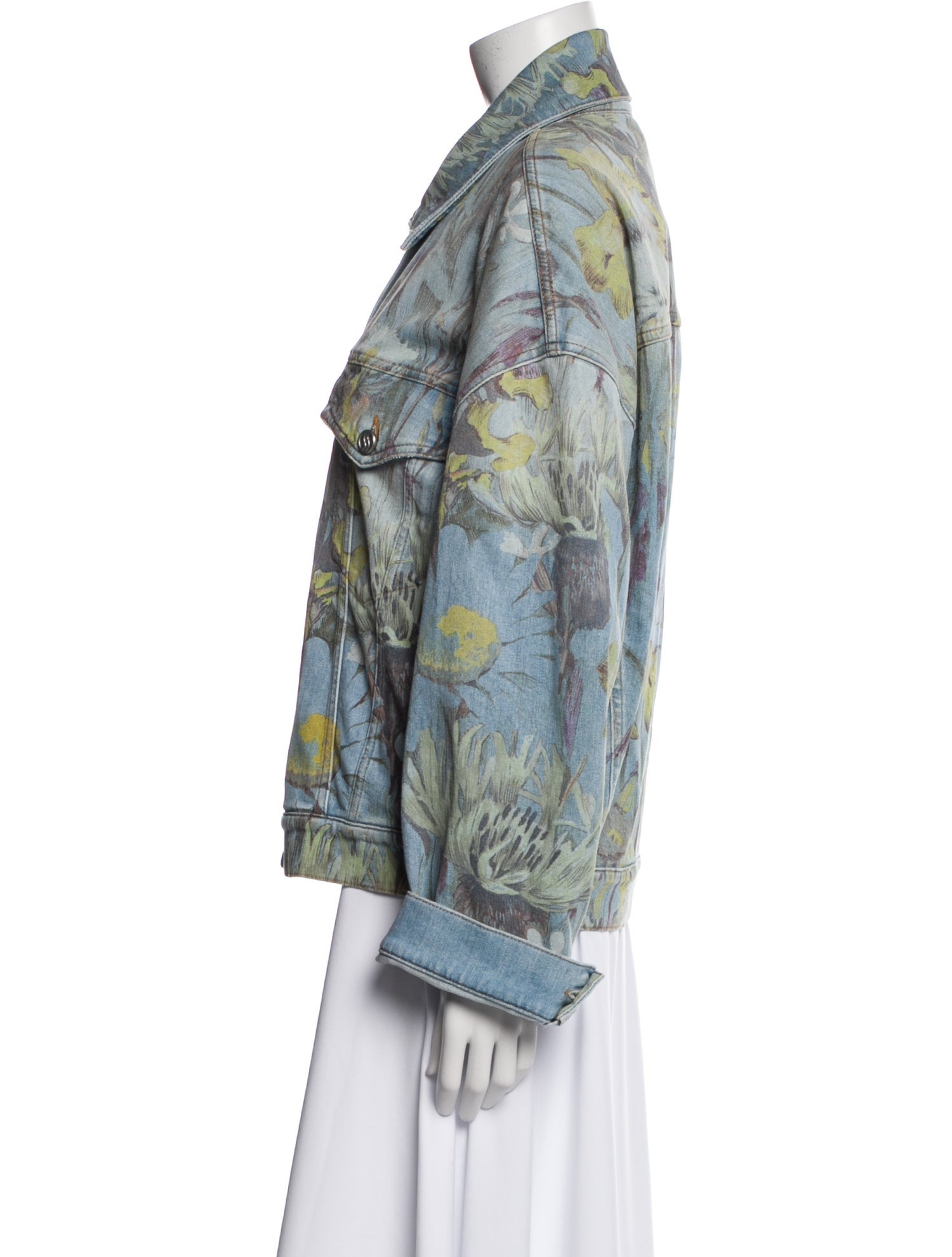 Stella McCartney Printed Denim Jacket w/ Tags