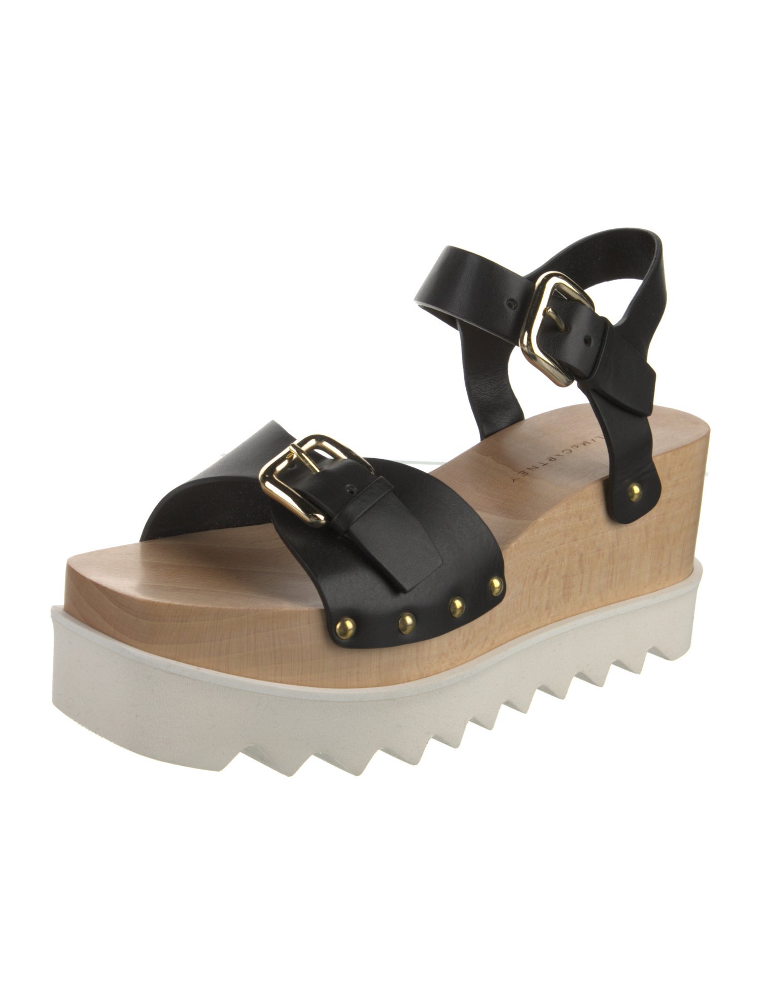 Stella McCartney Leather Slingback Sandals