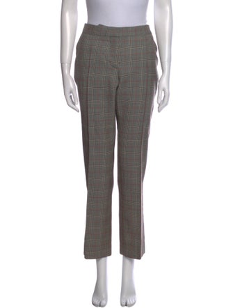 Stella McCartney Wool Straight Leg Pants