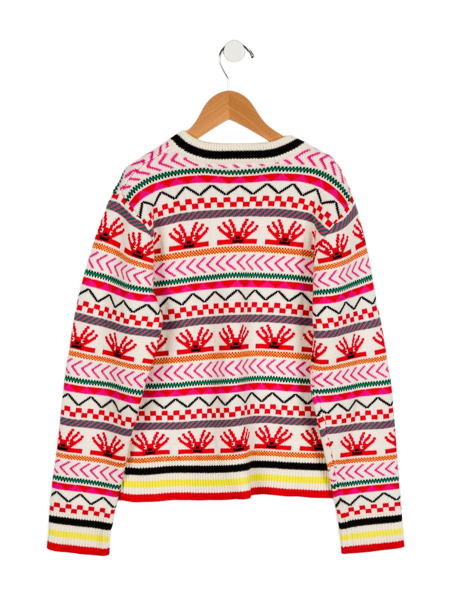 Stella McCartney Girls' Ivory Knitted Sweater