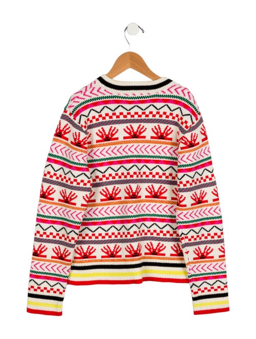 Stella McCartney Girls' Ivory Knitted Sweater