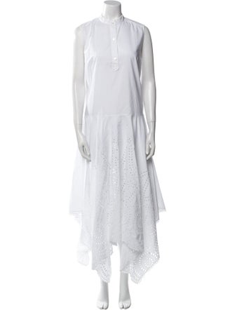 Stella McCartney Crew Neck Long Dress