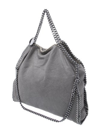 Stella McCartney Vegetarian Suede Top Handle Bag