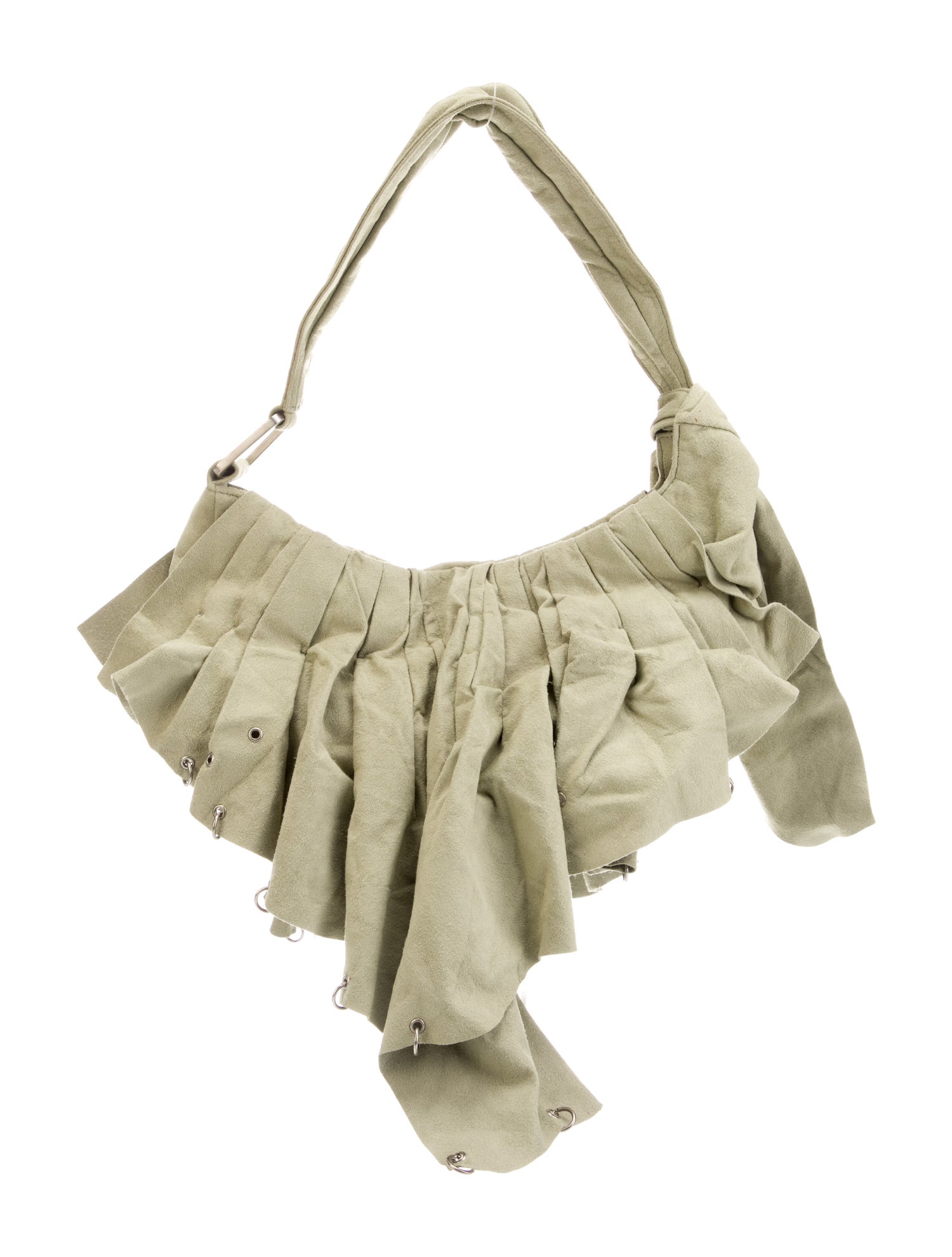 Stella McCartney Vegetarian Suede Shoulder Bag