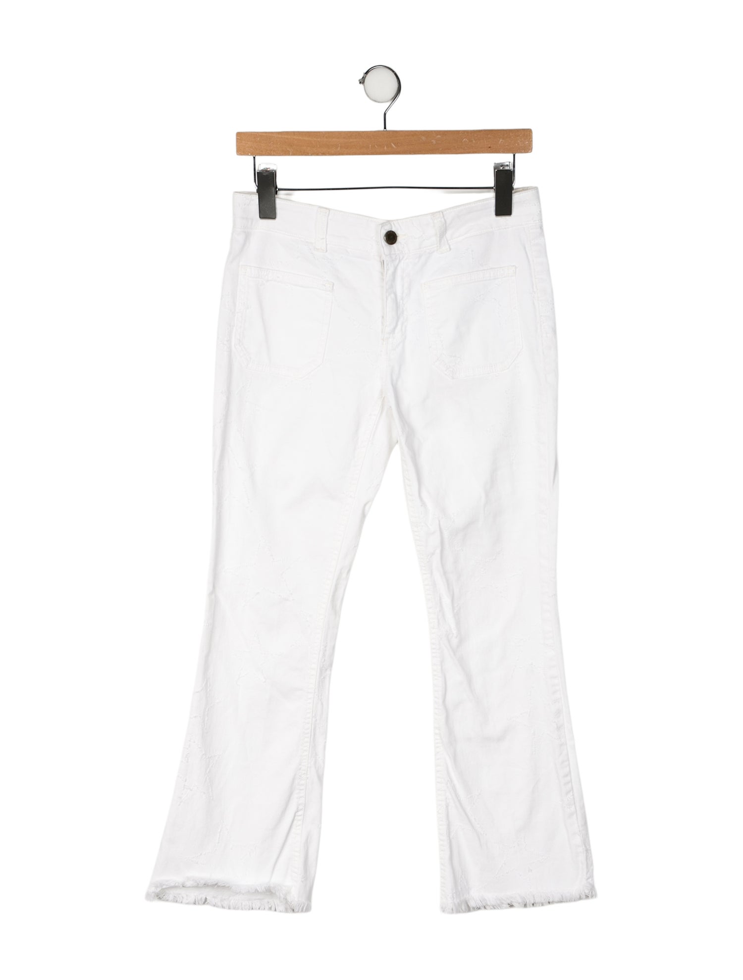 Stella McCartney Mid-Rise Wide Leg Jeans