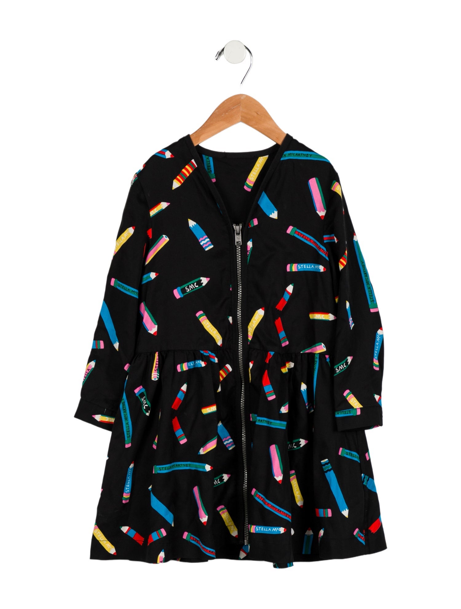 Stella McCartney Girls' Long Sleeve Printed Dress